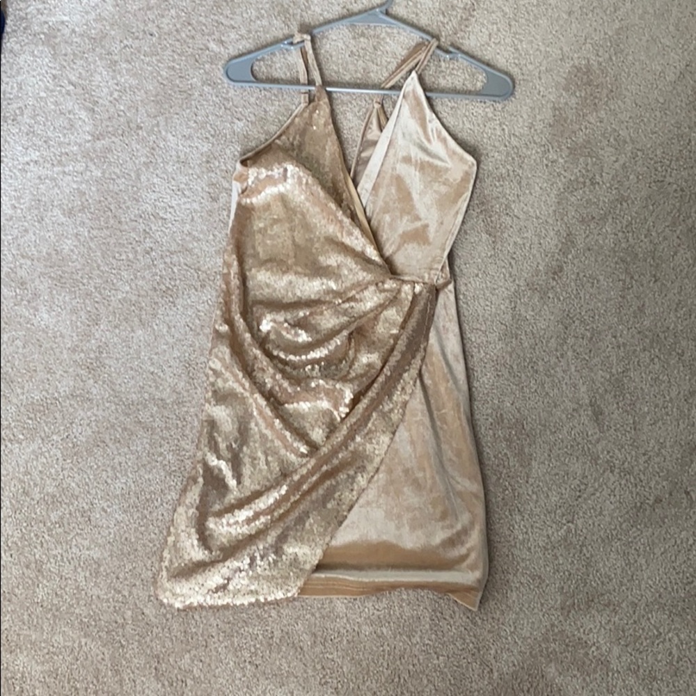 Gold Dress